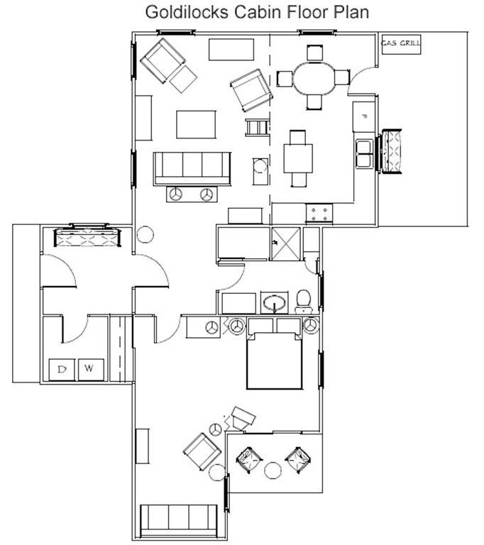 Goldilocks Cabin ستو المظهر الخارجي الصورة